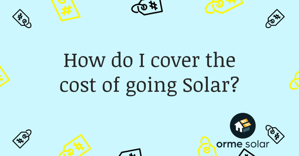 cover cost of solar