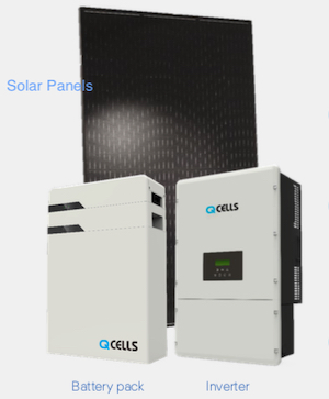 q cells battery inverter
