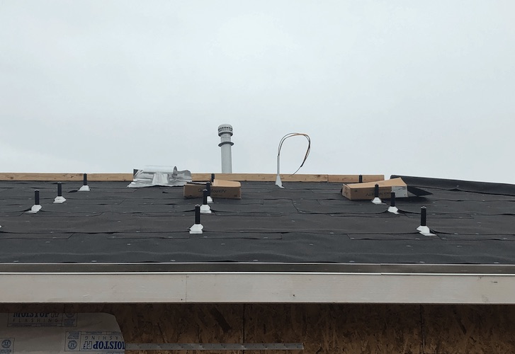 solar panel roofing removal paper