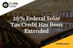 Read more about the article Solar Tax Credit Extended