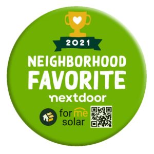 Read more about the article Forme Solar Wins Nextdoor 2021 Neighborhood Business Award