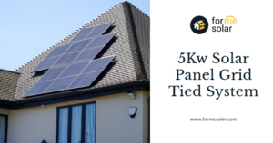 Read more about the article 5Kw Solar Panel Grid Tied System